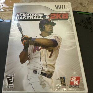 Major League Baseball 2K8 Nintendo Wii 2008 No Manual